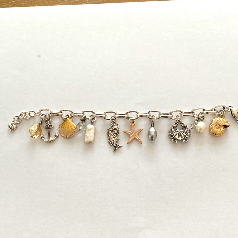 Brighton Sea Charm Bracelet New Never Worn without tag